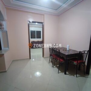 Appartement bnb Tanger 2eme etage salle a manger